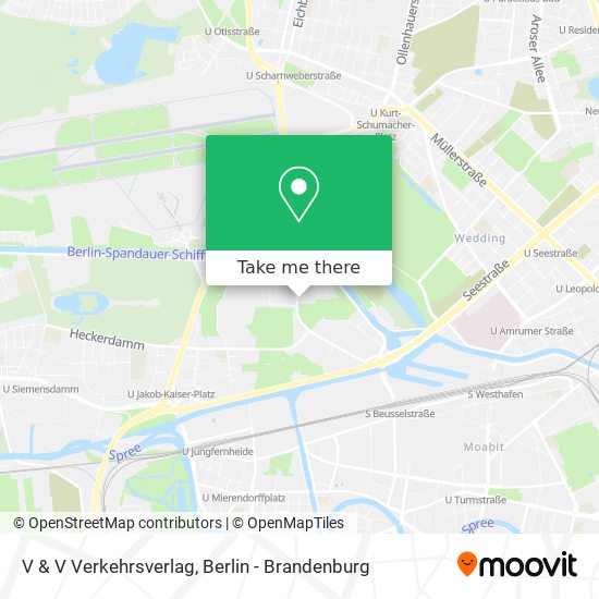 V & V Verkehrsverlag map