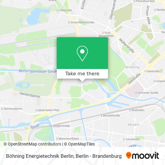 Böhning Energietechnik Berlin map