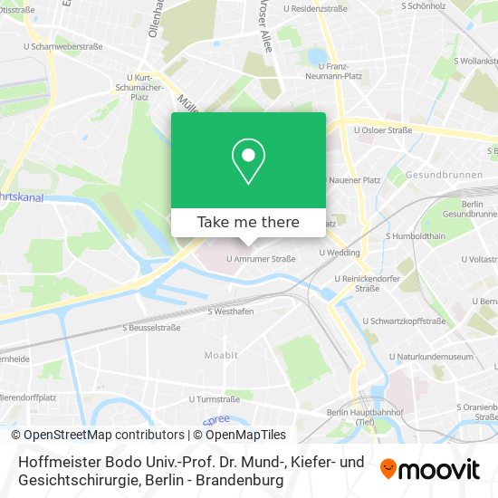 Hoffmeister Bodo Univ.-Prof. Dr. Mund-, Kiefer- und Gesichtschirurgie map