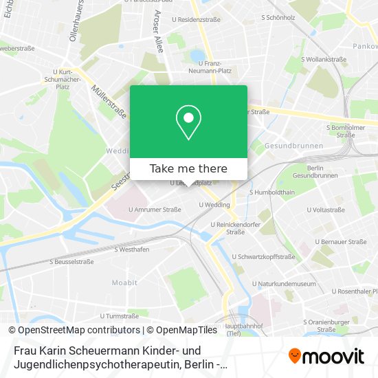 Frau Karin Scheuermann Kinder- und Jugendlichenpsychotherapeutin map