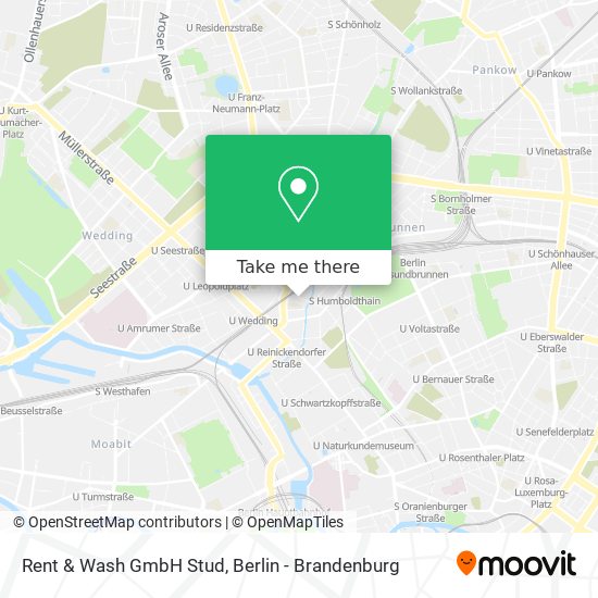 Карта Rent & Wash GmbH Stud
