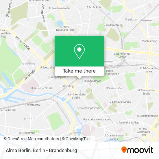 Alma Berlin map