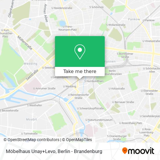 Карта Möbelhaus Unay+Levo