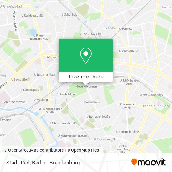 Stadt-Rad map