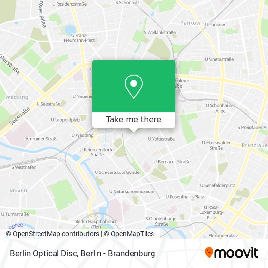 Berlin Optical Disc map