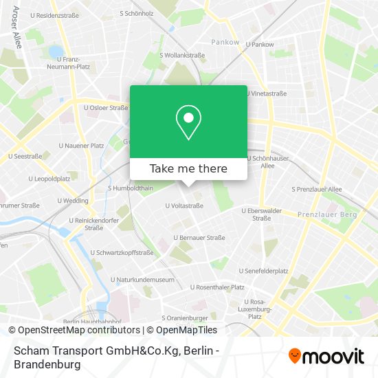 Карта Scham Transport GmbH&Co.Kg