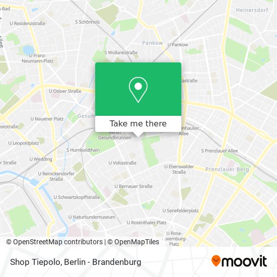 Shop Tiepolo map