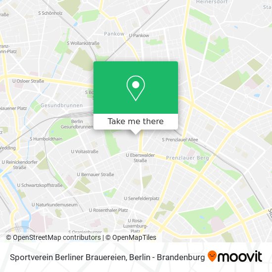 Карта Sportverein Berliner Brauereien