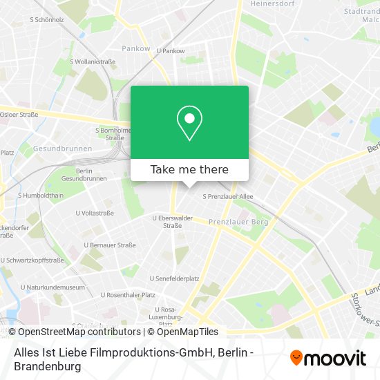 Alles Ist Liebe Filmproduktions-GmbH map