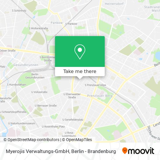 Карта Myerojis Verwaltungs-GmbH