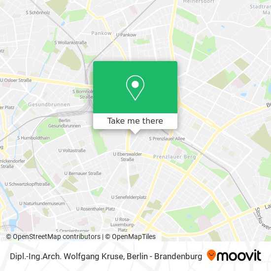 Dipl.-Ing.Arch. Wolfgang Kruse map