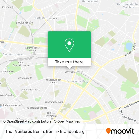 Thor Ventures Berlin map