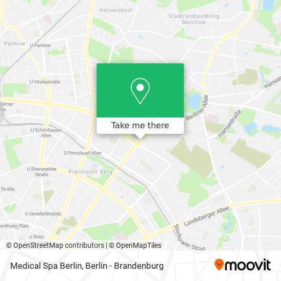 Карта Medical Spa Berlin