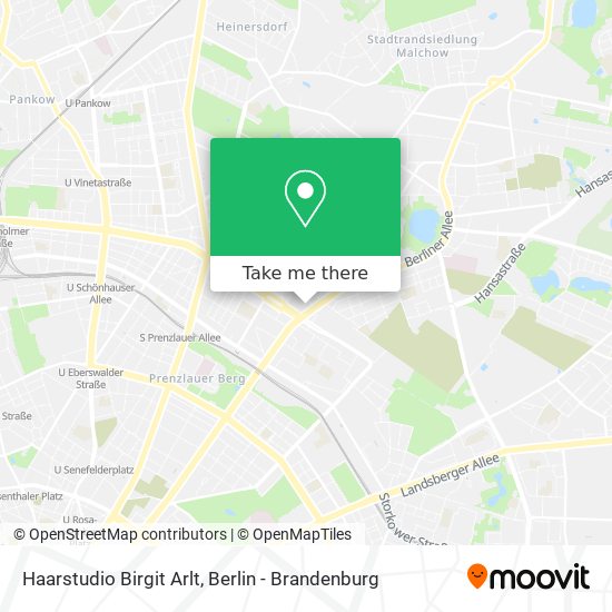 Haarstudio Birgit Arlt map