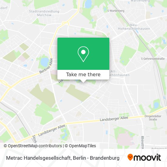 Metrac Handelsgesellschaft map