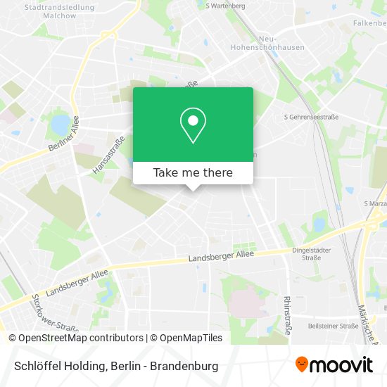 Карта Schlöffel Holding
