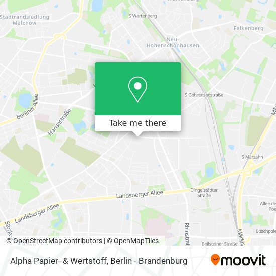 Alpha Papier- & Wertstoff map