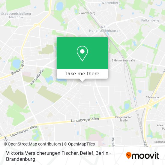 Viktoria Versicherungen Fischer, Detlef map