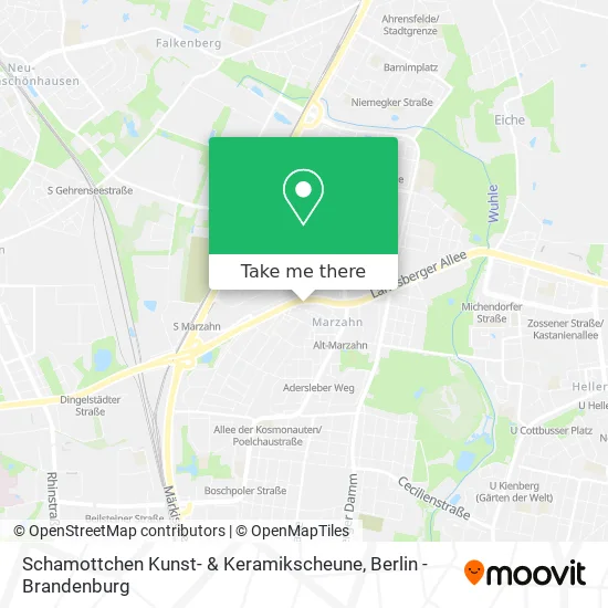 Карта Schamottchen Kunst- & Keramikscheune