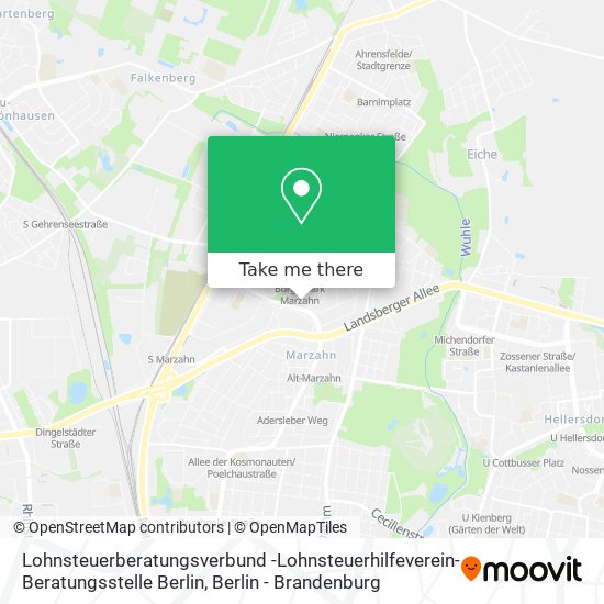 Lohnsteuerberatungsverbund -Lohnsteuerhilfeverein- Beratungsstelle Berlin map