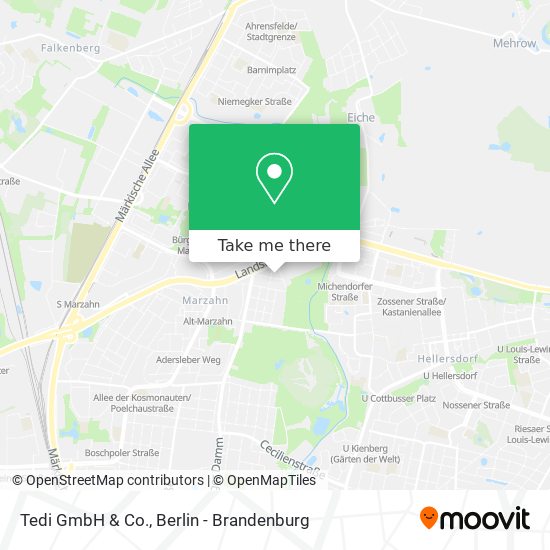 Tedi GmbH & Co. map