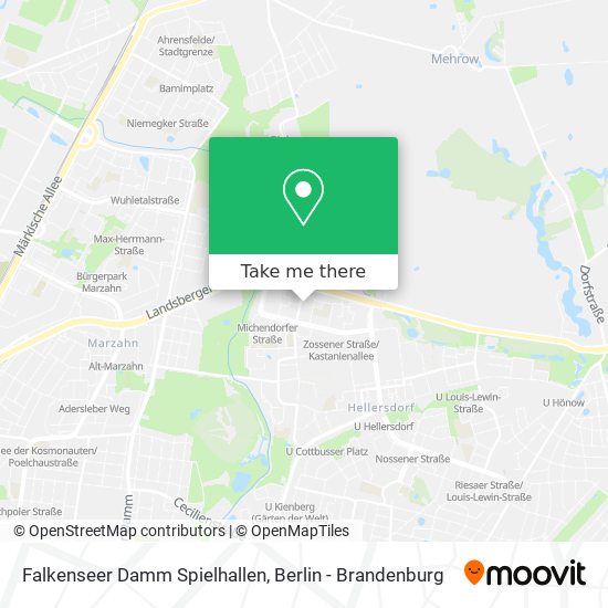 Карта Falkenseer Damm Spielhallen