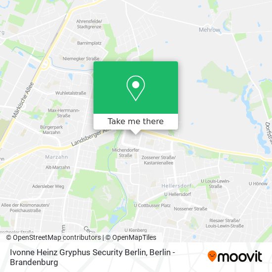 Карта Ivonne Heinz Gryphus Security Berlin