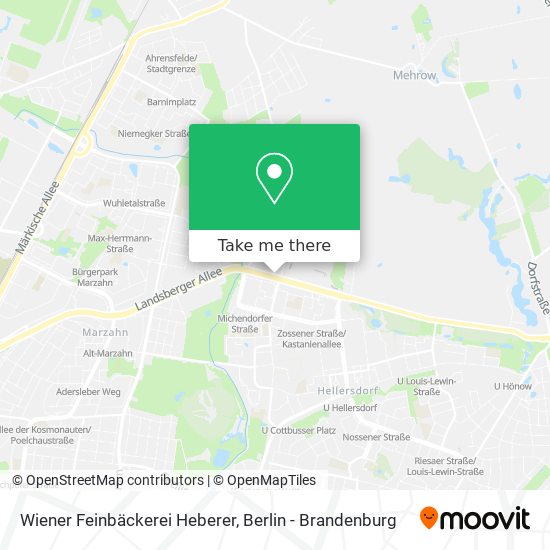Wiener Feinbäckerei Heberer map