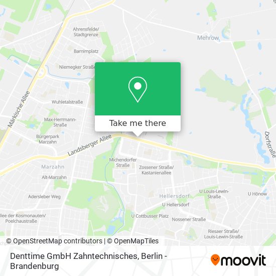 Denttime GmbH Zahntechnisches map