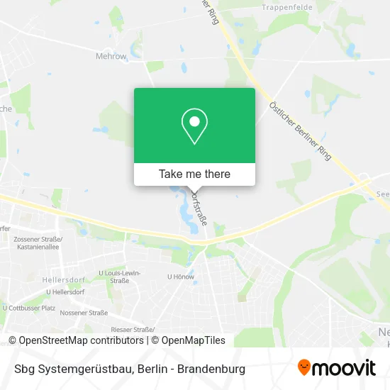 Карта Sbg Systemgerüstbau
