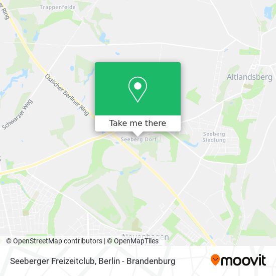 Карта Seeberger Freizeitclub