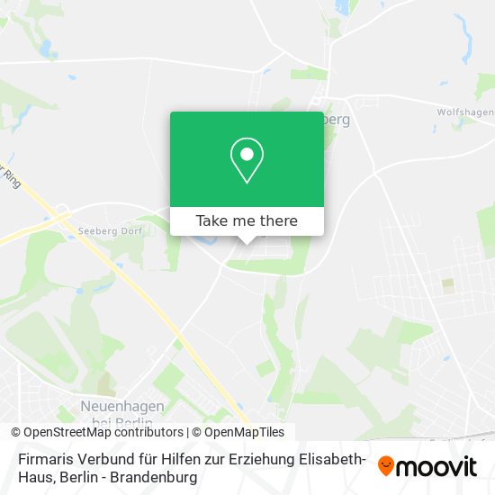 Firmaris Verbund für Hilfen zur Erziehung Elisabeth-Haus map