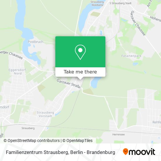 Familienzentrum Strausberg map