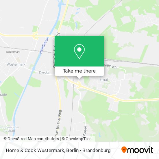 Карта Home & Cook Wustermark