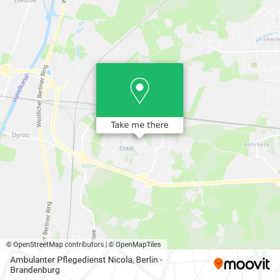 Ambulanter Pflegedienst Nicola map