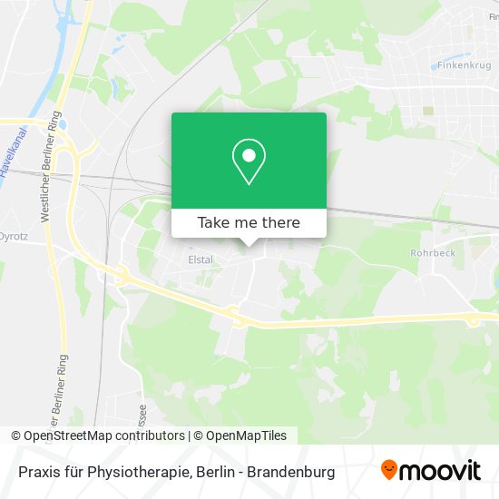 Praxis für Physiotherapie map