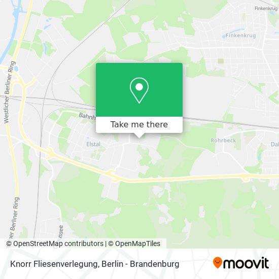 Knorr Fliesenverlegung map