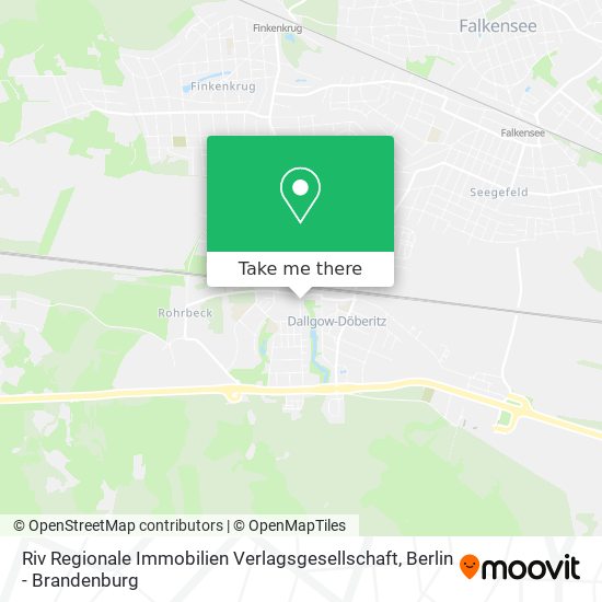 Riv Regionale Immobilien Verlagsgesellschaft map