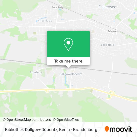 Bibliothek Dallgow-Döberitz map