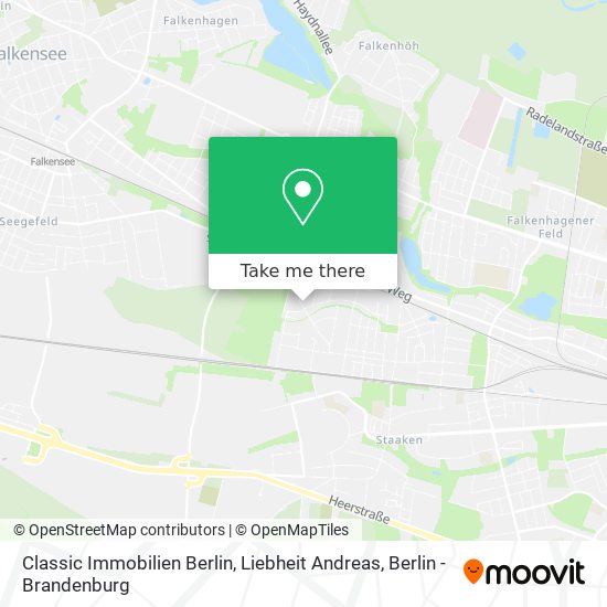 Classic Immobilien Berlin, Liebheit Andreas map