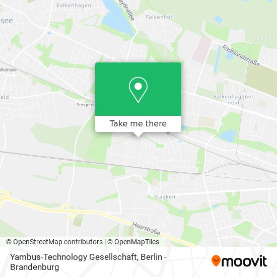 Yambus-Technology Gesellschaft map