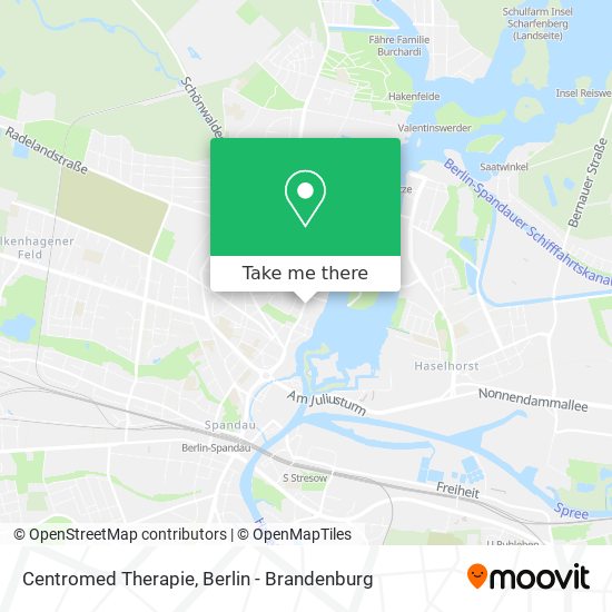Centromed Therapie map