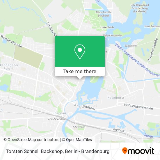 Карта Torsten Schnell Backshop