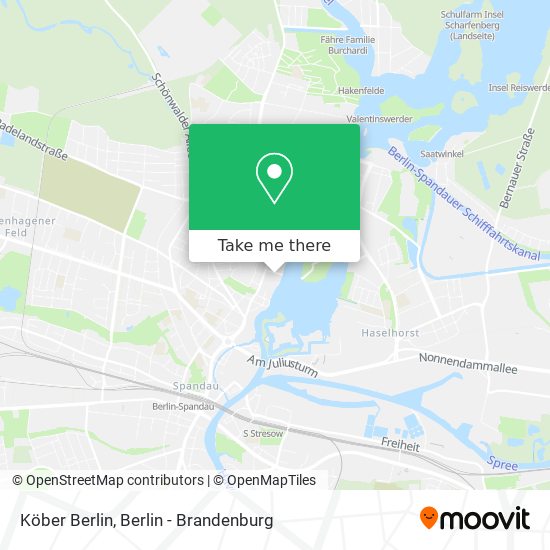 Карта Köber Berlin