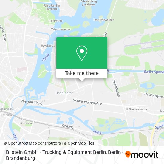 Bilstein GmbH - Trucking & Equipment Berlin map