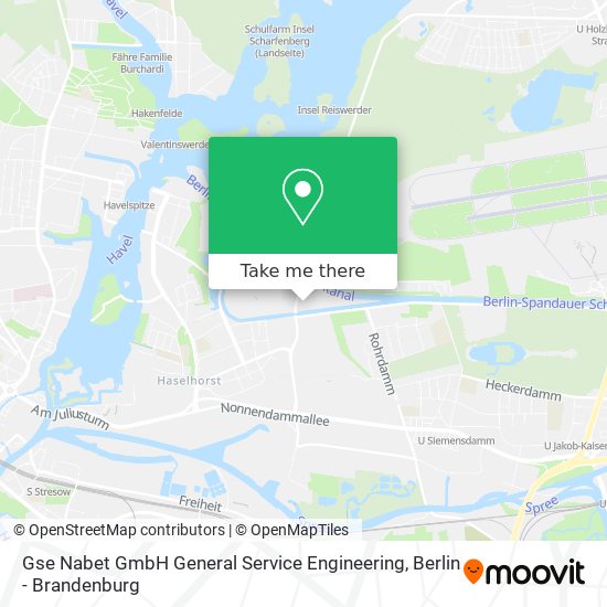 Карта Gse Nabet GmbH General Service Engineering