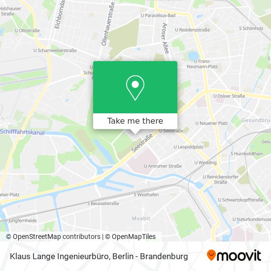 Klaus Lange Ingenieurbüro map