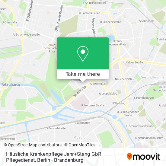 Häusliche Krankenpflege Jahr+Stang GbR Pflegedienst map