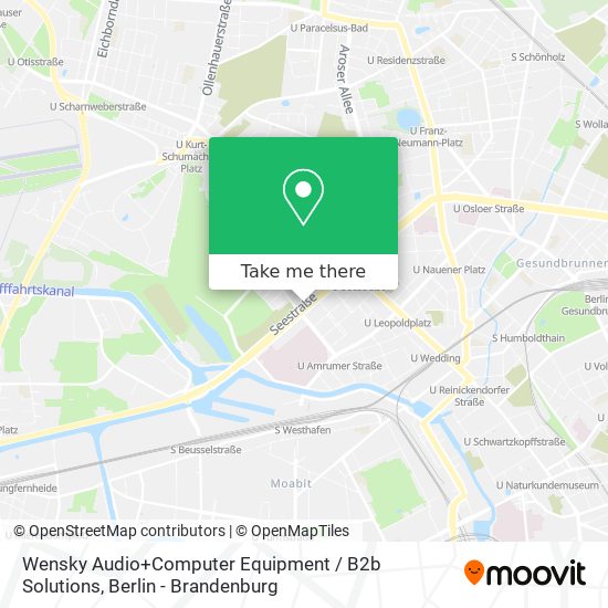 Wensky Audio+Computer Equipment / B2b Solutions map