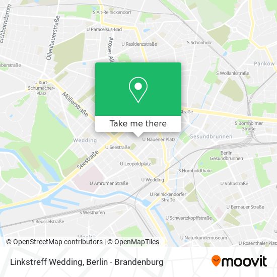 Linkstreff Wedding map